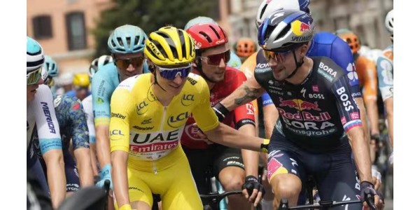 Pogačar og Roglic slår hinanden sammen for at kæmpe for Slovenien i verdensmesterskaberne